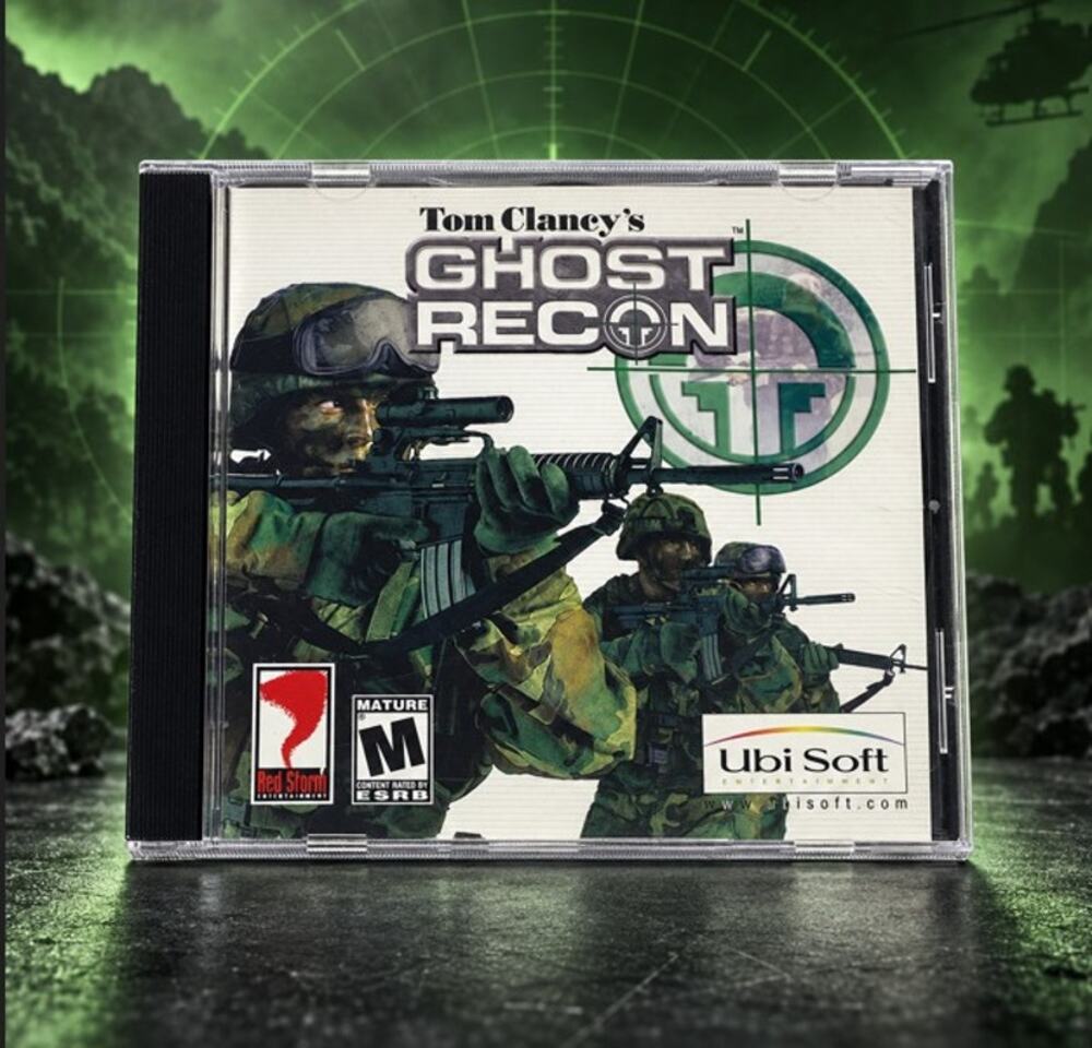 Tom Clancys Ghost Recon PC CD ROM 2001 Ubisoft Original Case pre owned
